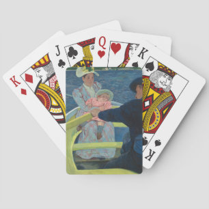The Boating Party   Mary Cassatt Playing Cards