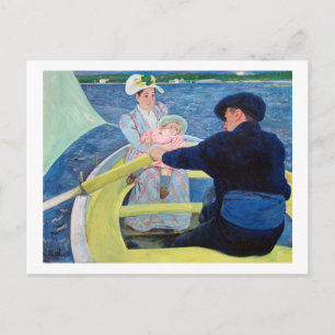 The Boating Party, Mary Cassatt Postcard