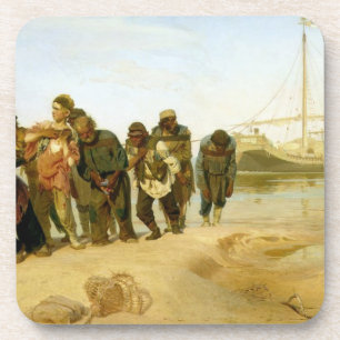 The Boatmen on the Volga, 1870-73 Coaster