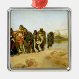 The Boatmen on the Volga, 1870-73 Metal Tree Decoration
