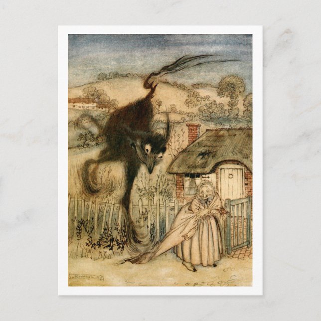 The Bogey-Beast Postcard (Front)