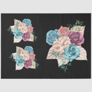 The Boho Bouquet Series Design 18 Tissue Paper