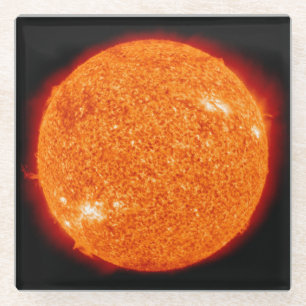 The Boiling Sun Glass Coaster