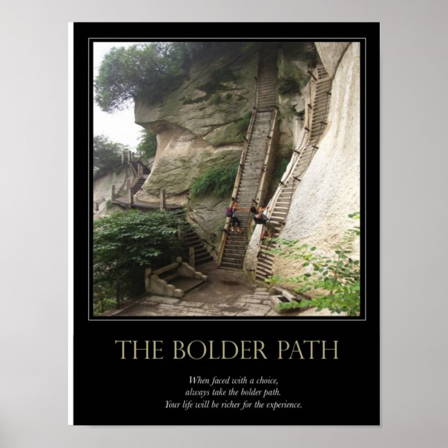 The Bolder Path Poster (Front)