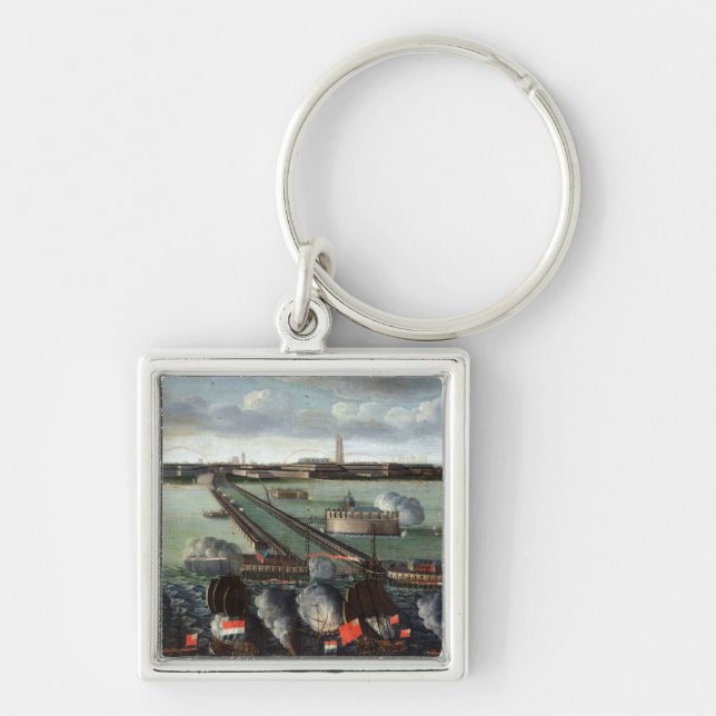 The Bombardment of Dunkirk Key Ring (Front)