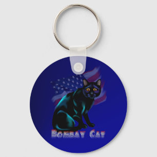 The Bombay Cat Keychain