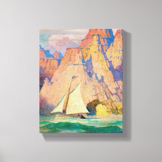 The Bonadventure by Newell Convers Wyeth Canvas Print (Front)