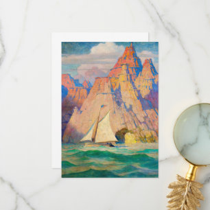 The Bonadventure by Newell Convers Wyeth Thank You Card