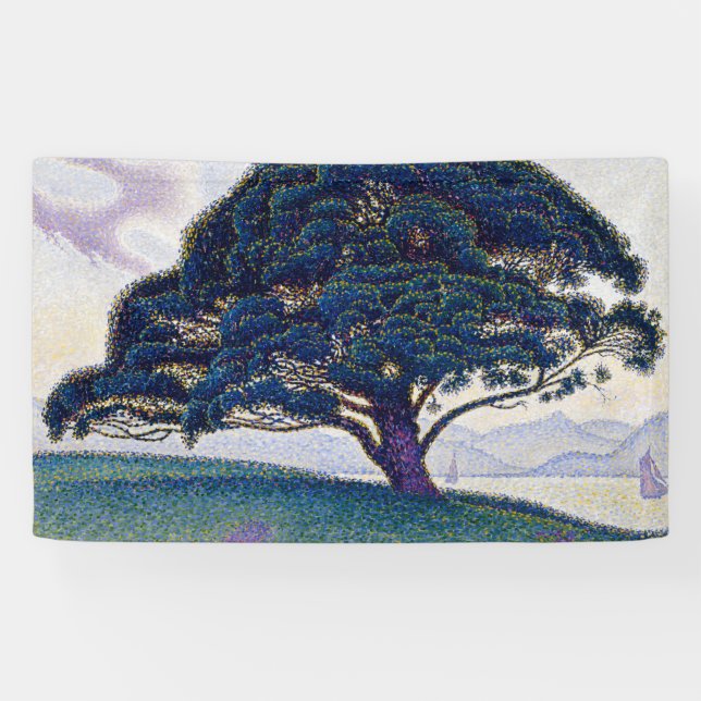 The Bonaventure Pine by Paul Signac Banner (Horizontal)