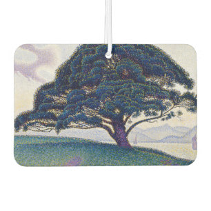 The Bonaventure Pine, Oil Painting, Paul Signac Car Air Freshener