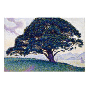 The Bonaventure Pine, Oil Painting, Paul Signac Photo Print