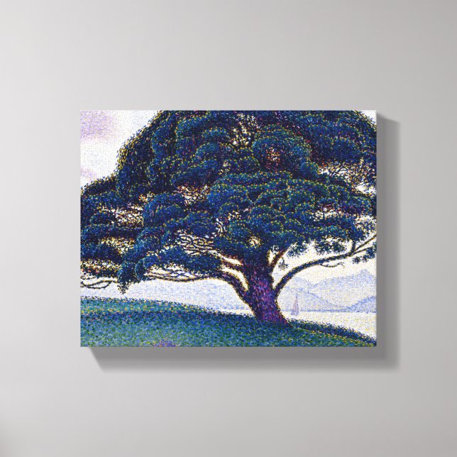 The Bonaventure Pine - Paul Signac Canvas Print (Front)