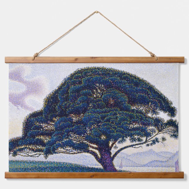The Bonaventure Pine - Paul Signac Hanging Tapestry (Front)