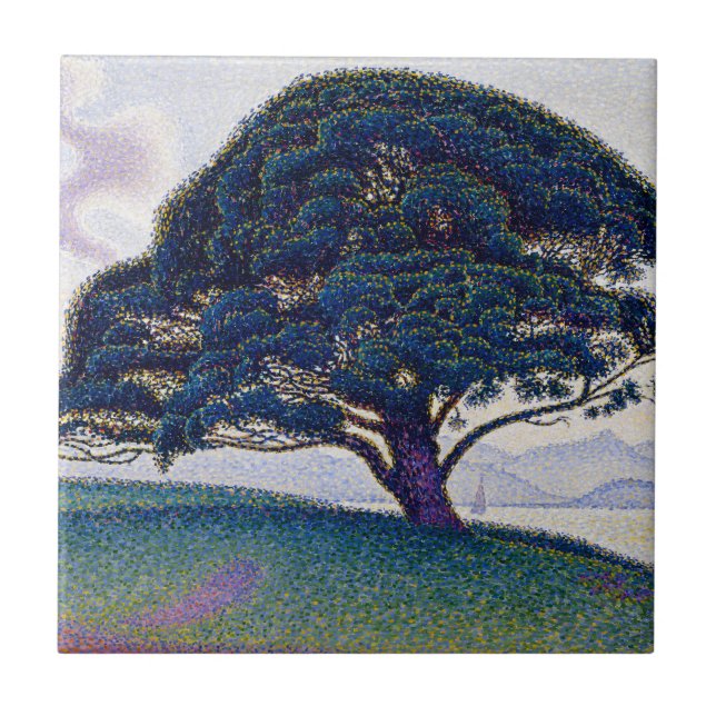 The Bonaventure Pine - Paul Signac Tile (Front)