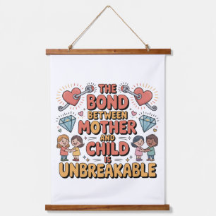 The Bond Between Mother And Child Is Unbreakable Hanging Tapestry