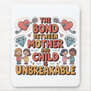 The Bond Between Mother And Child Is Unbreakable Mouse Mat