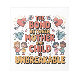 The Bond Between Mother And Child Is Unbreakable Notepad