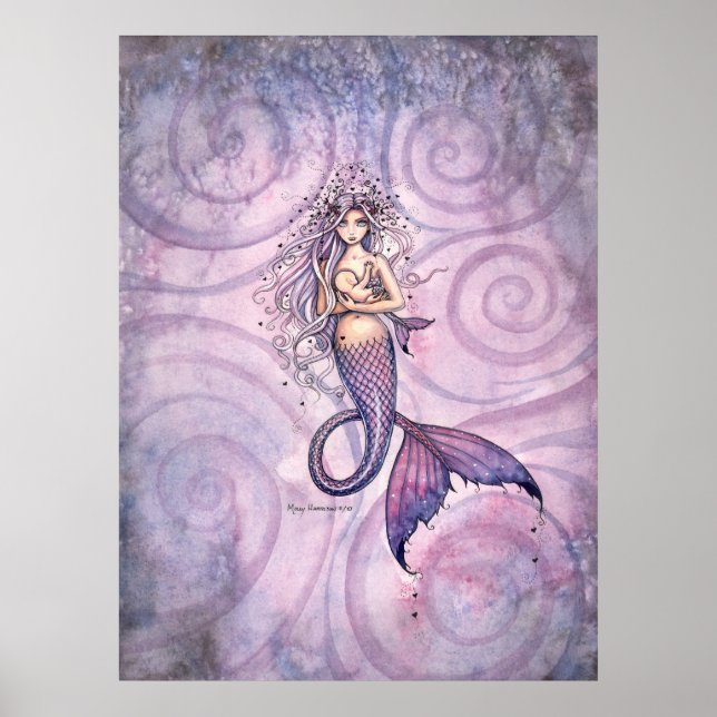 The Bond Mermaid Mother and Baby Print (Front)