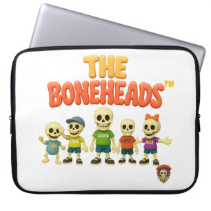 💻 The Boneheads™ Laptop Sleeve – Skeleton Crew