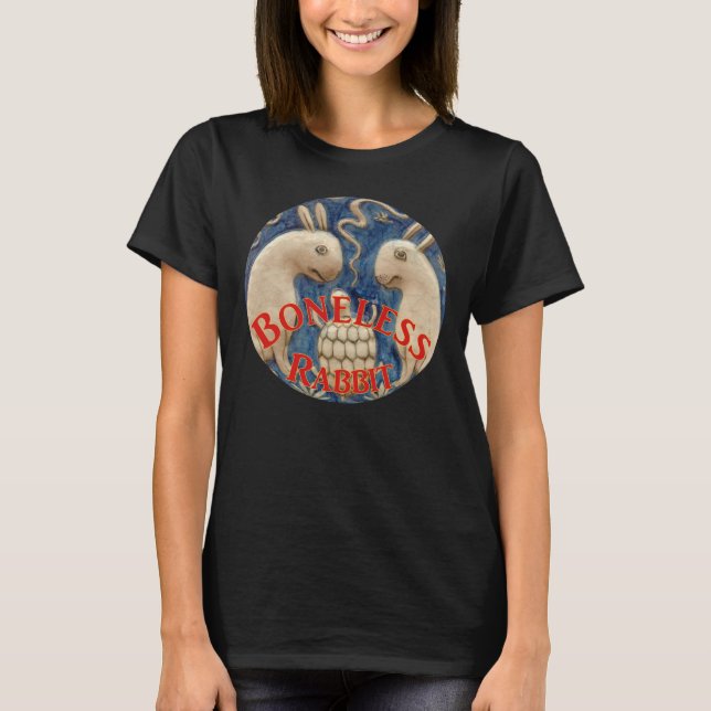 The Boneless Rabbit European Travels T-Shirt (Front)