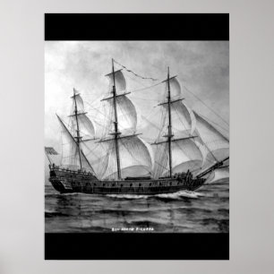 The Bonhomme Richard, 1779_War Image Poster