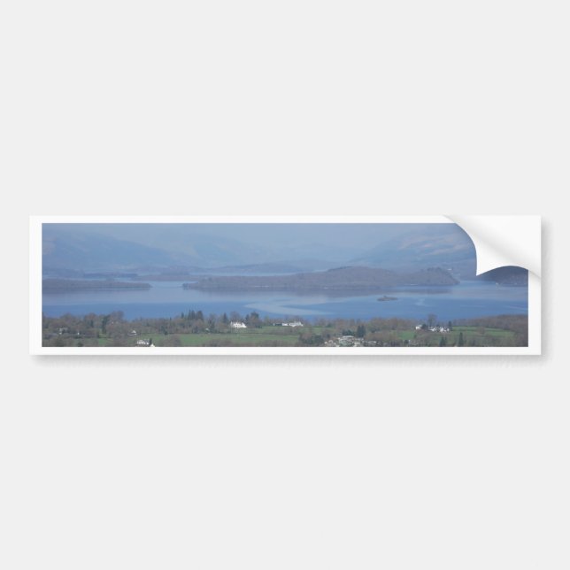 The Bonnie Banks of Loch lomond Bumper Sticker (Front)