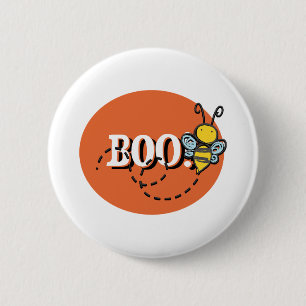 The Boo Bee 6 Cm Round Badge