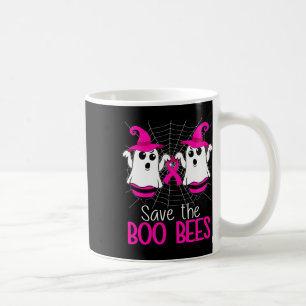 The Boo Bees Breast Cancer Awareness Halloween Coffee Mug