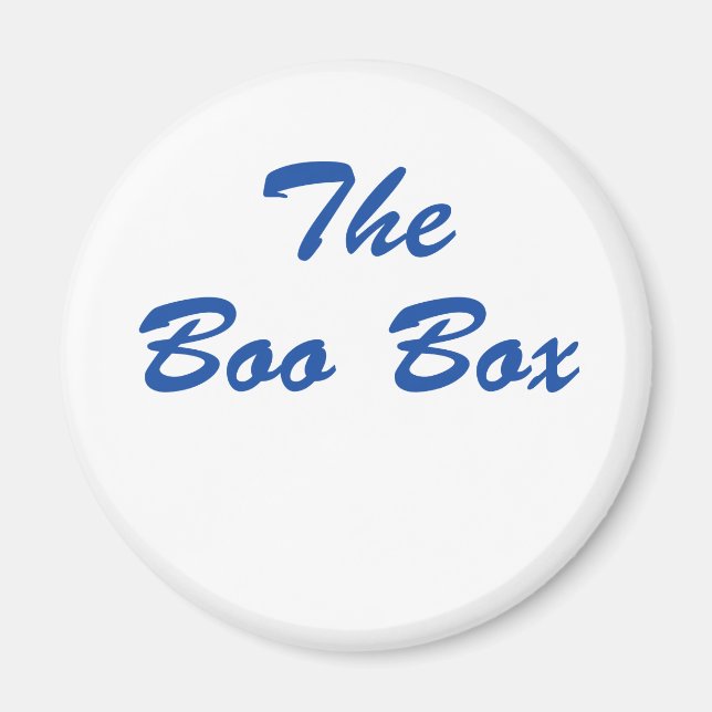 The Boo Box!!! Magnet (Front)