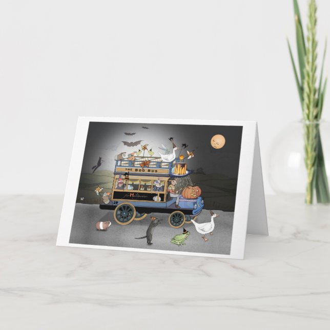 The Boo Bus Card (Front)