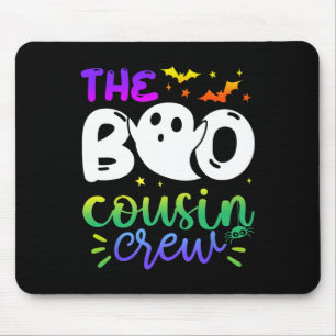 The Boo Cousin Crew Halloween Ghost Trick Treat Sq Mouse Mat