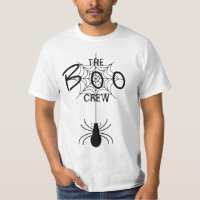 The boo crew- black spider & spider web