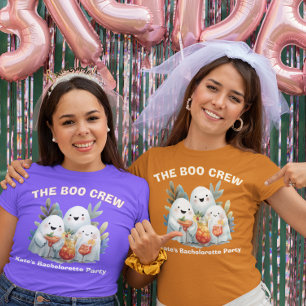 The Boo Crew Cute Ghost Bachelorette  T-Shirt
