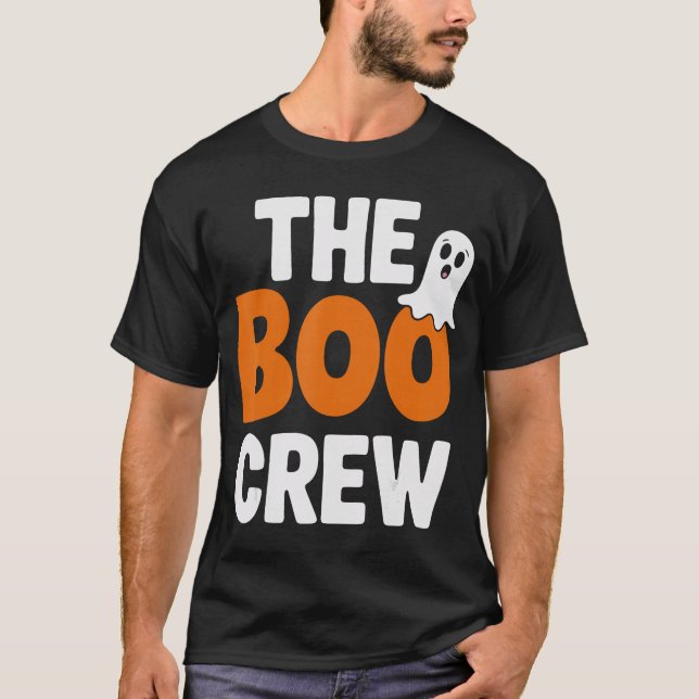 The Boo Crew Family Costume Group Halloween T-Shirt (Front)