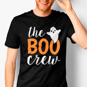 The Boo Crew Family Matching Halloween Orange T-Shirt