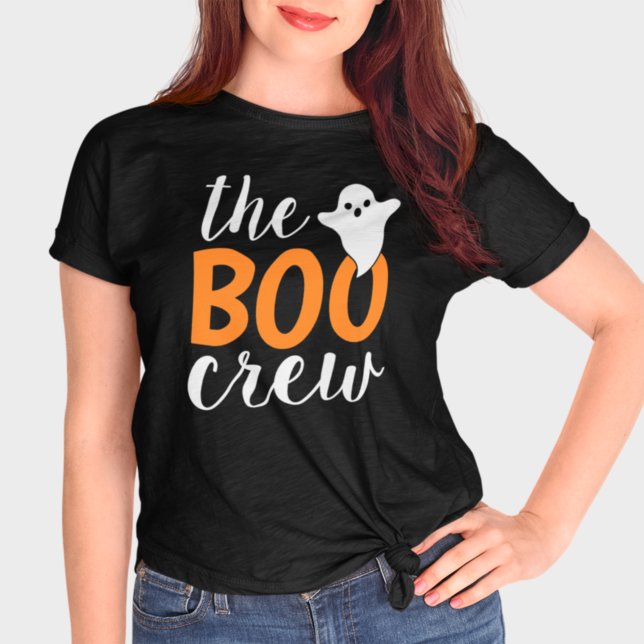 The Boo Crew Family Matching Halloween Orange T-Shirt (Creator Uploaded)