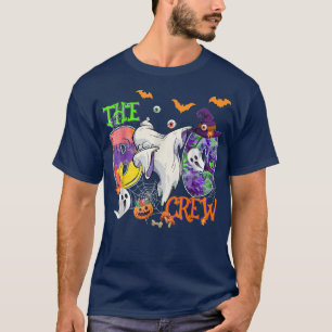 The Boo Crew Funny Ghost Dabbing Halloween Costume T-Shirt