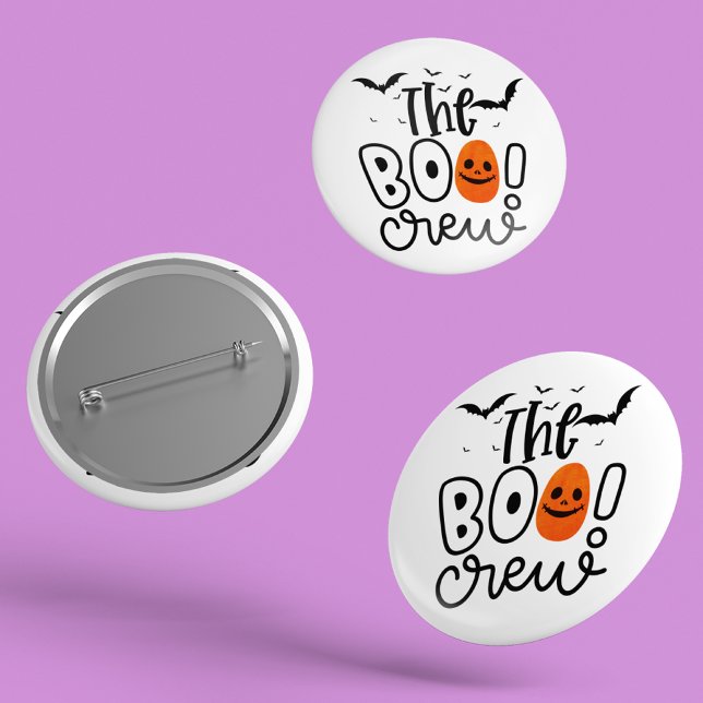The Boo Crew | Halloween 6 Cm Round Badge (Creator Uploaded)