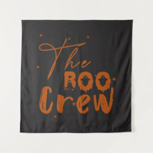 The Boo Crew Halloween Boo Tapestry