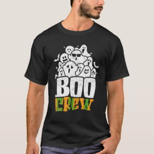 The Boo Crew Halloween Family Matching Ghost Squad T-Shirt