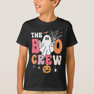 The Boo Crew Halloween Ghost Trick Or Treat Squad T-Shirt