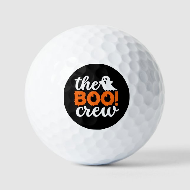 The Boo Crew Halloween Golf Balls (Front)