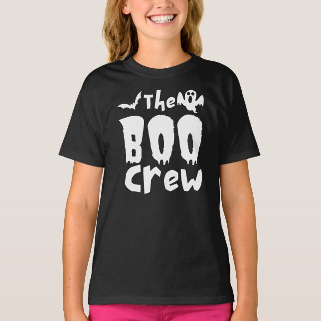 The Boo Crew Halloween T-Shirt (Front)