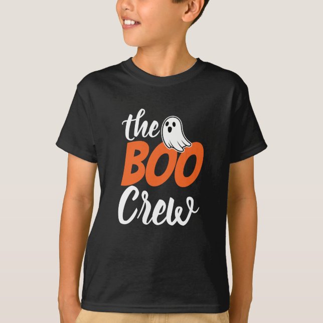 The Boo Crew Halloween T-Shirt (Front)