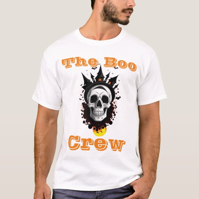 The Boo crew Halloween t-shirt  (Front)