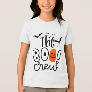 The Boo Crew   Halloween Tri-Blend Shirt