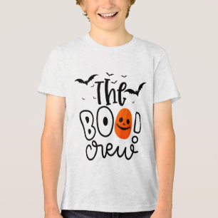 The Boo Crew   Halloween Tri-Blend Shirt