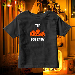 The Boo Crew Modern Halloween Family Matching Toddler T-Shirt