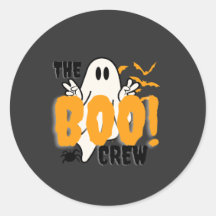 The Boo Crew Orange Halloween