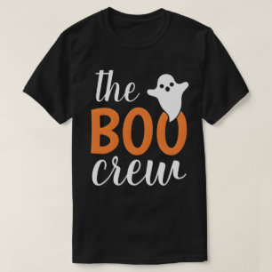 The Boo Crew Orange Halloween Family Matching T-Shirt